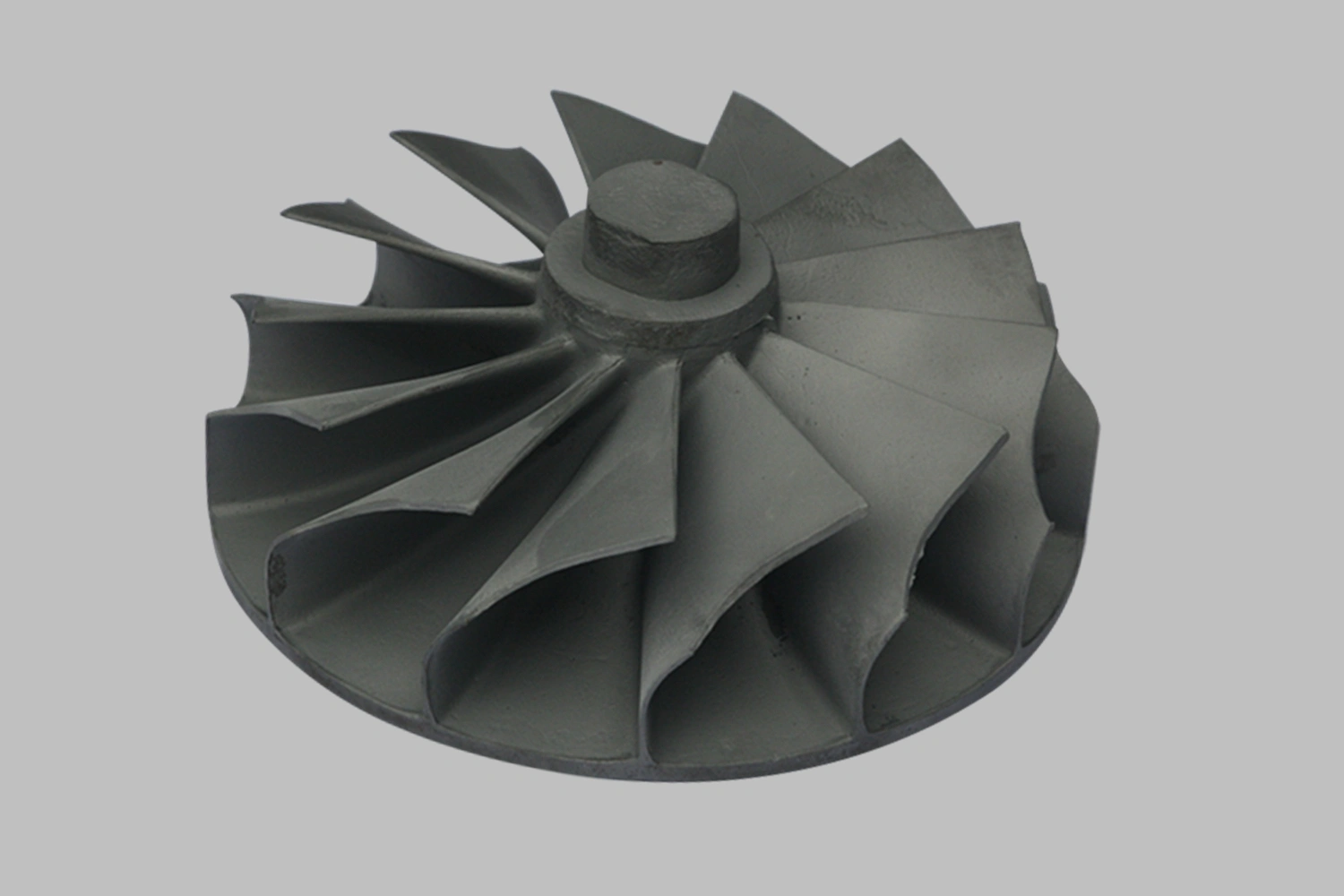 超合金真空鋳造タービン部品の生産工場