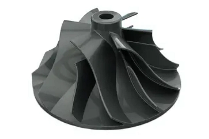 チタン製ターボチャージャー 真空投資鋳造ファウンドリ