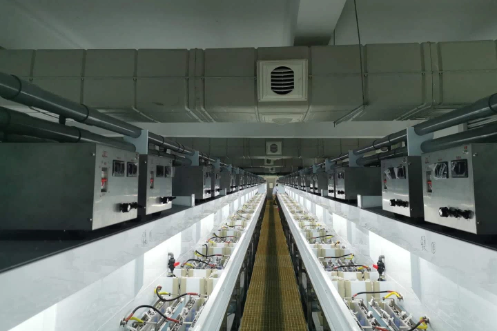 Linha de Produção de Corrosão Superficial